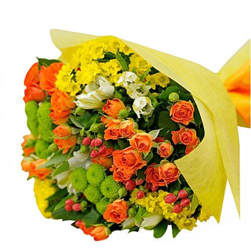 Букет цветов "Дыхание свежести"